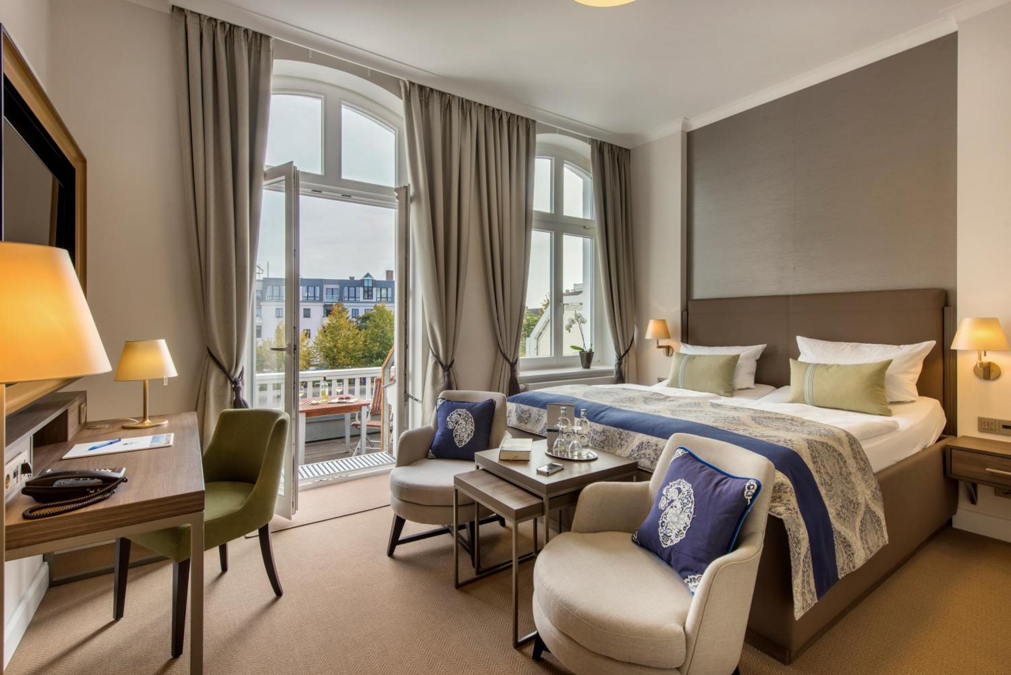 Hotel Am Leuchtturm Rostock Kültér fotó