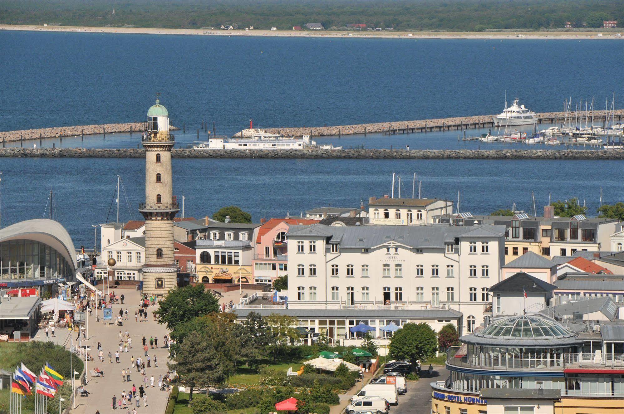Hotel Am Leuchtturm Rostock Kültér fotó