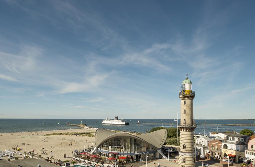 Hotel Am Leuchtturm Rostock Kültér fotó